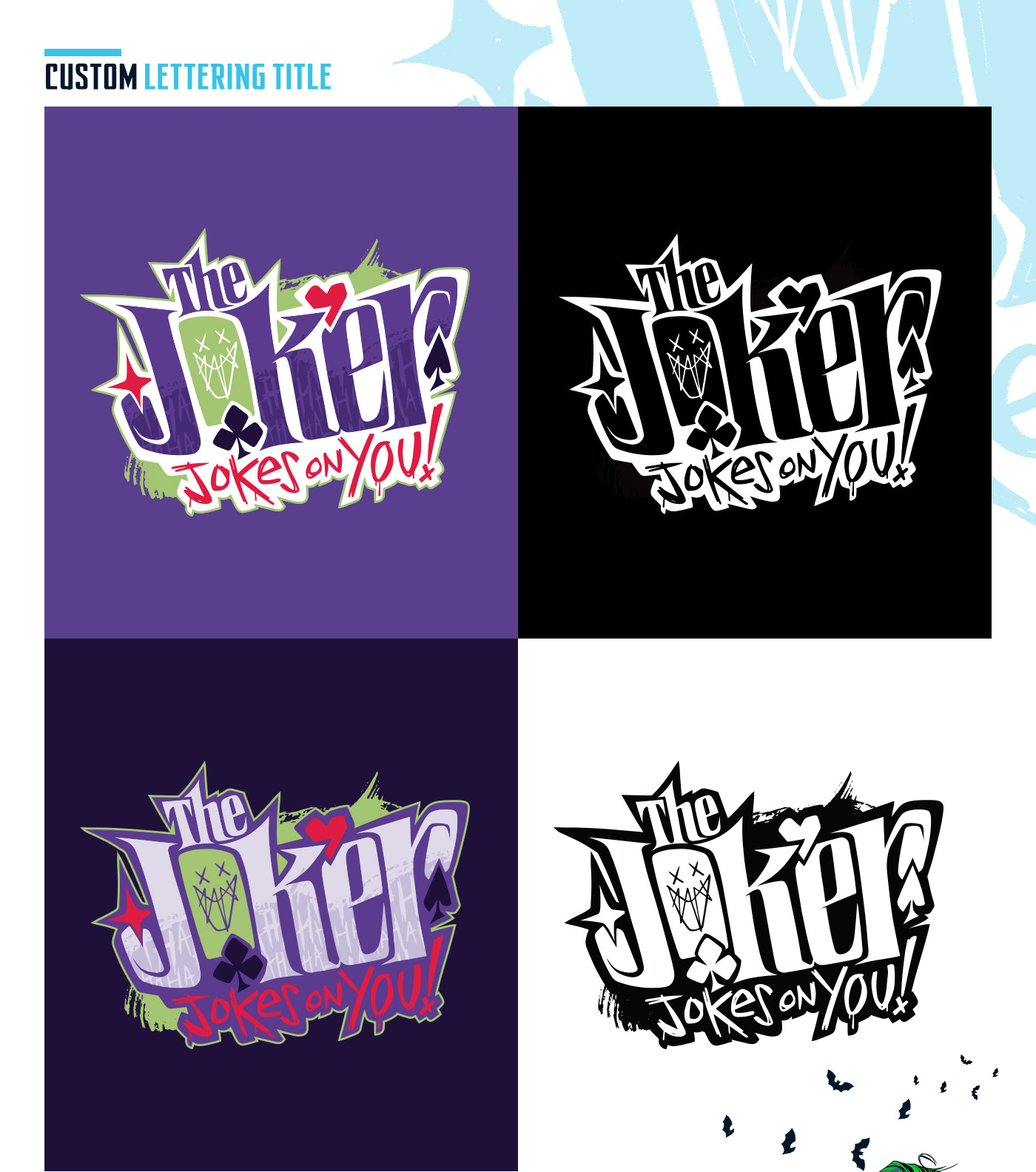 joker batman Event key visual ILLUSTRATION  lettering comic dc SuperHero brand identity