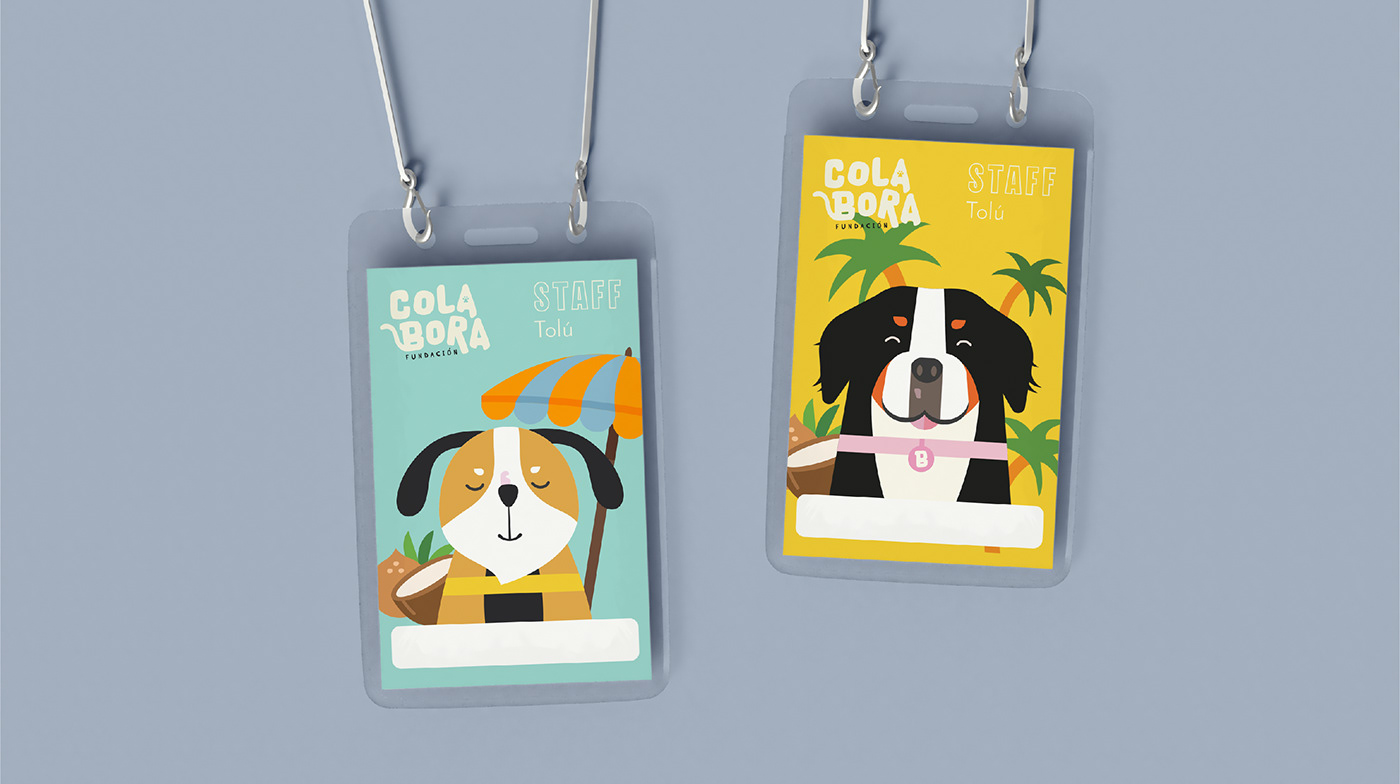 animals pets brand identity adobe illustrator visual identity branding 