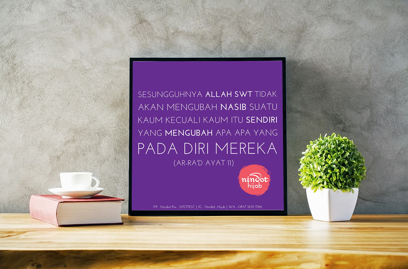 vector poster brand digital quote Illustration. art muslim islam Ramadhan