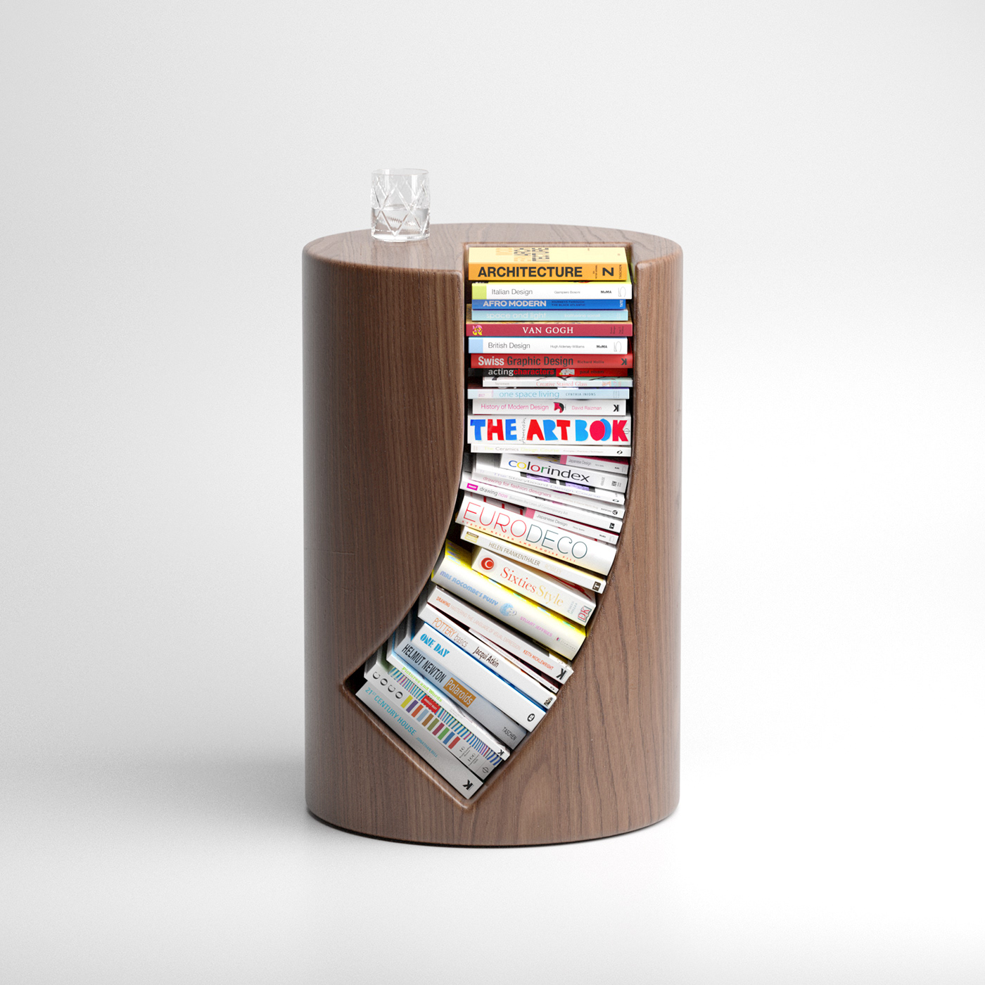 architecture bookrack furniture Interior interior design  rack Render Shelf shelves visualization