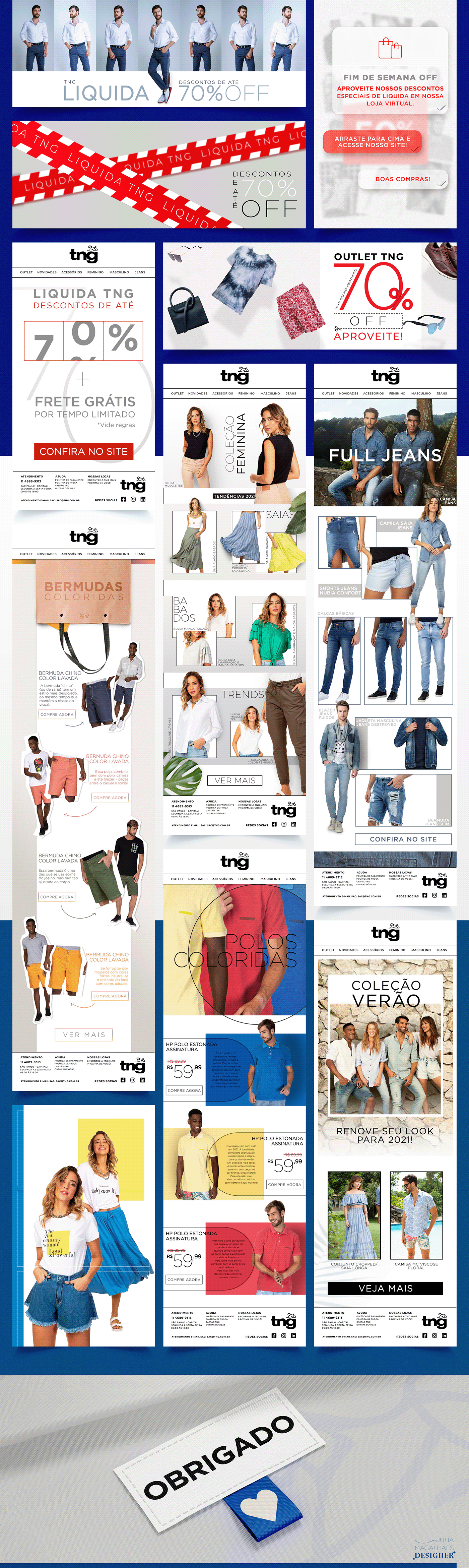 Clothing design gráfico fashion design loja moda post Redes Sociais site design social media TNG