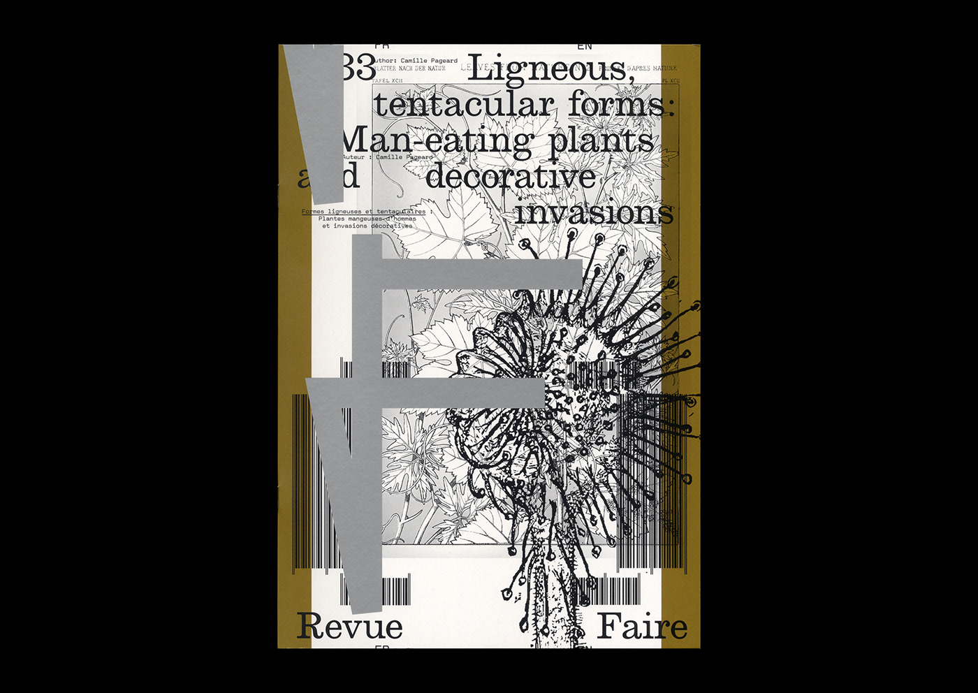 Archive Drawing  Flowers gothic graphic design  hybrid magazine Nature Reading weird