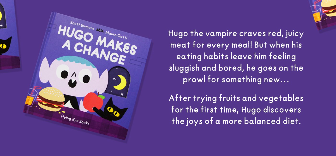 book children's book Picture book vampire Halloween Food  animation  vegan publisher Cat