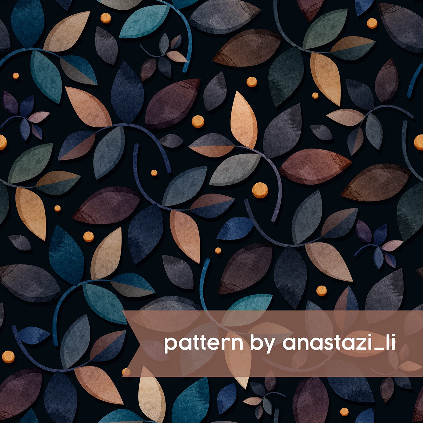 pattern Fashion  print textile texture flower botanical Plant clothes watercolor