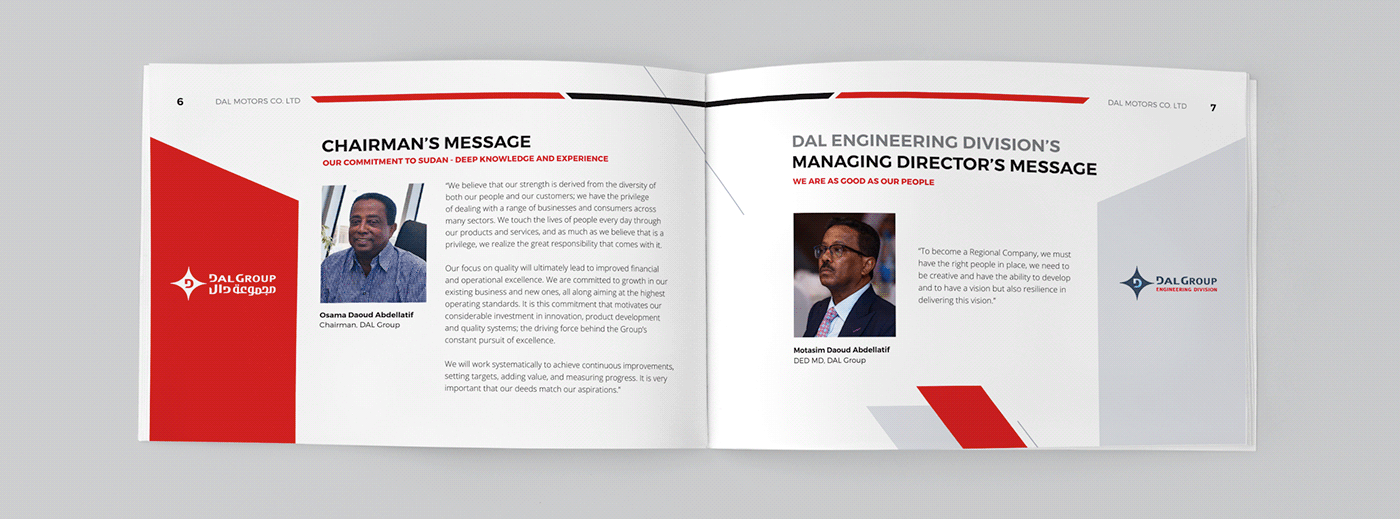 book Booklet brochure company profile dal DAL Motors Khartoum magazine Sudan