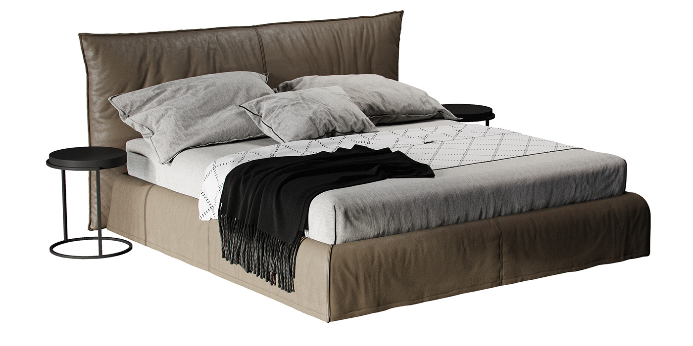 pianca bed bedroom piumotto furniture Italy