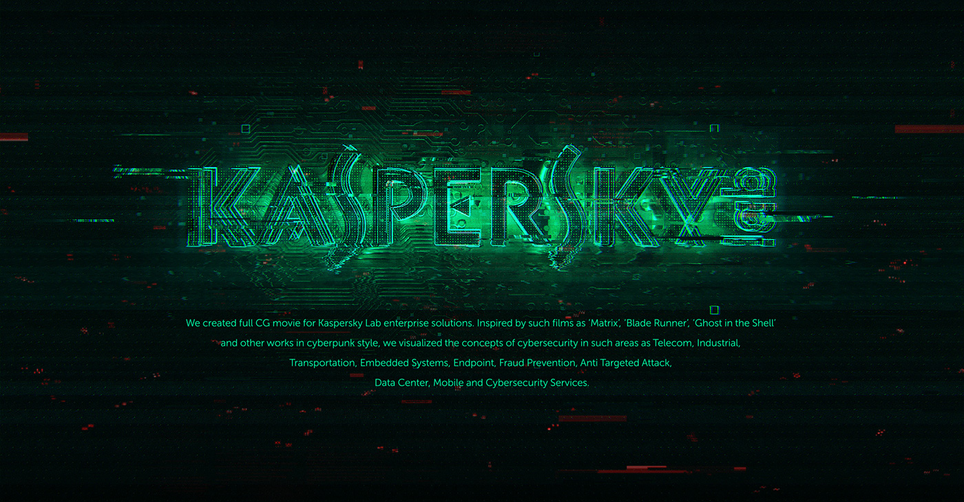 Cyberpunk Scifi cybersecurity kaspersky lab antivirus Night City refinery streets manufacturing CG