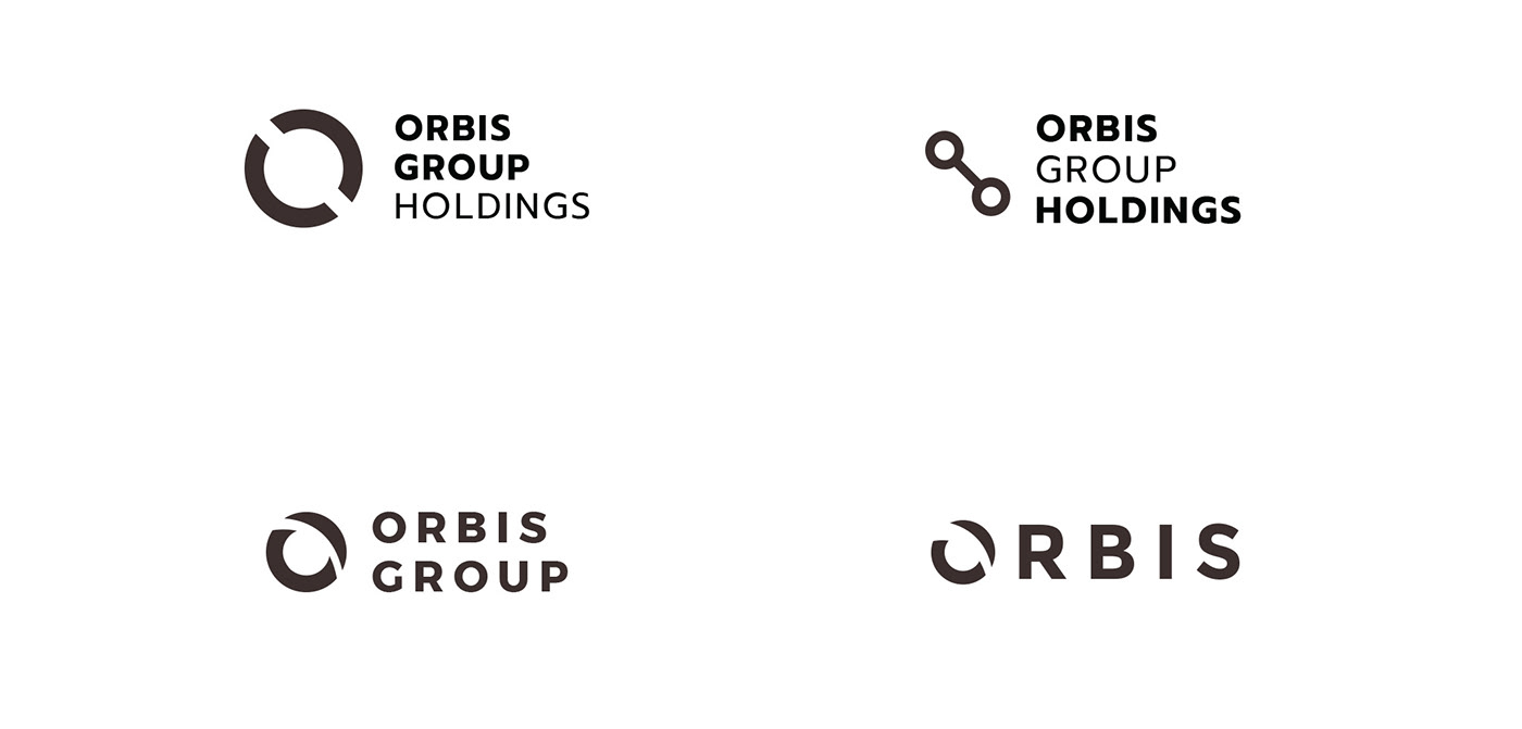 logo branding  Orbis