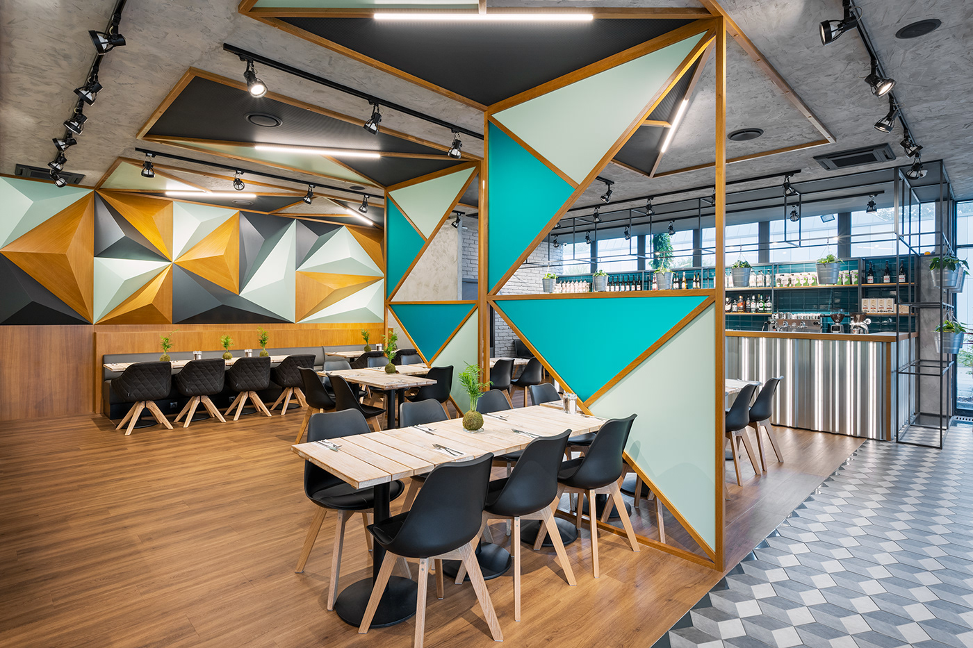 budapest concrete donpepe gasparbbonta industreal interiordesign restaurant