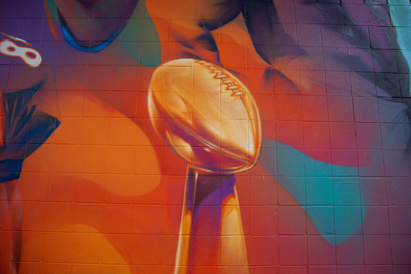 maral Muralist Street Art  street artist mural art painting   wall art sports football portrait