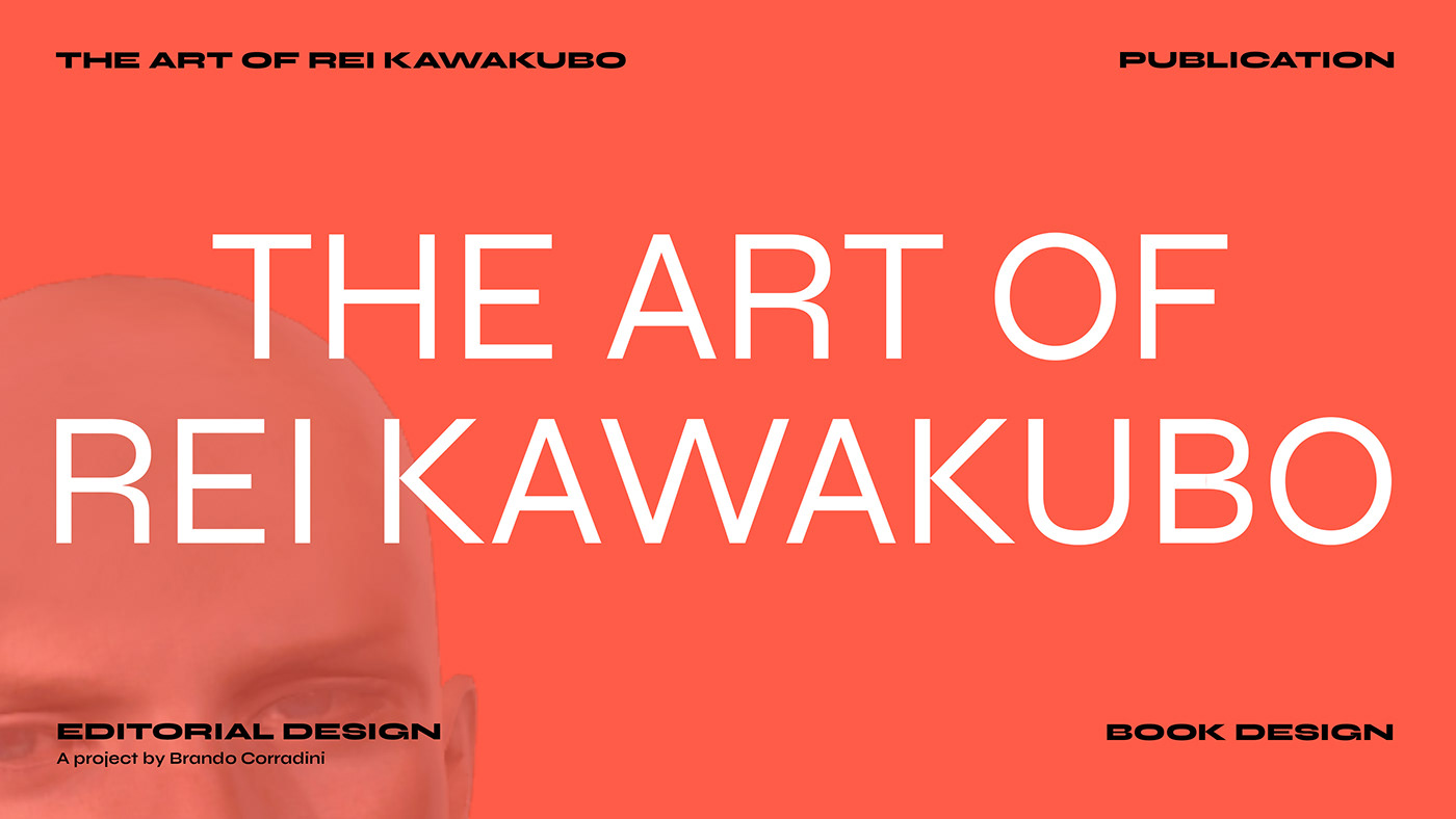 rei kawakubo art Fashion  design book design Grafik Design publication editorial