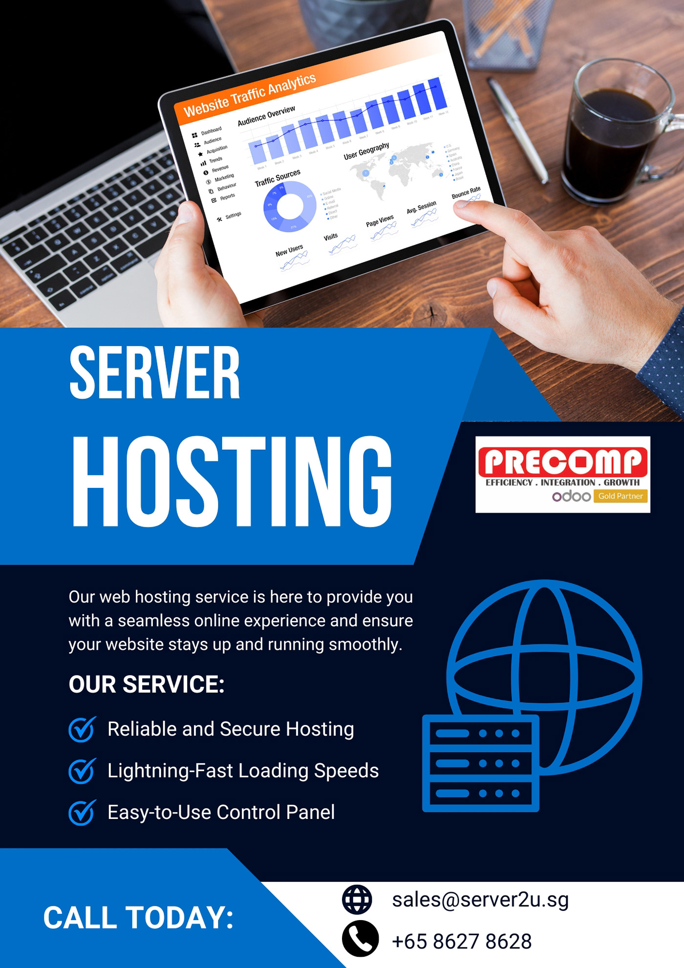 server Servers hosting Website