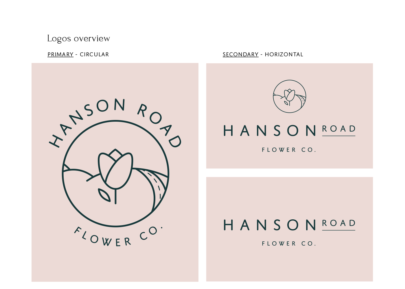 graphic design  Flowers floristry pink art direction  logo moving logo motion graphics  gif