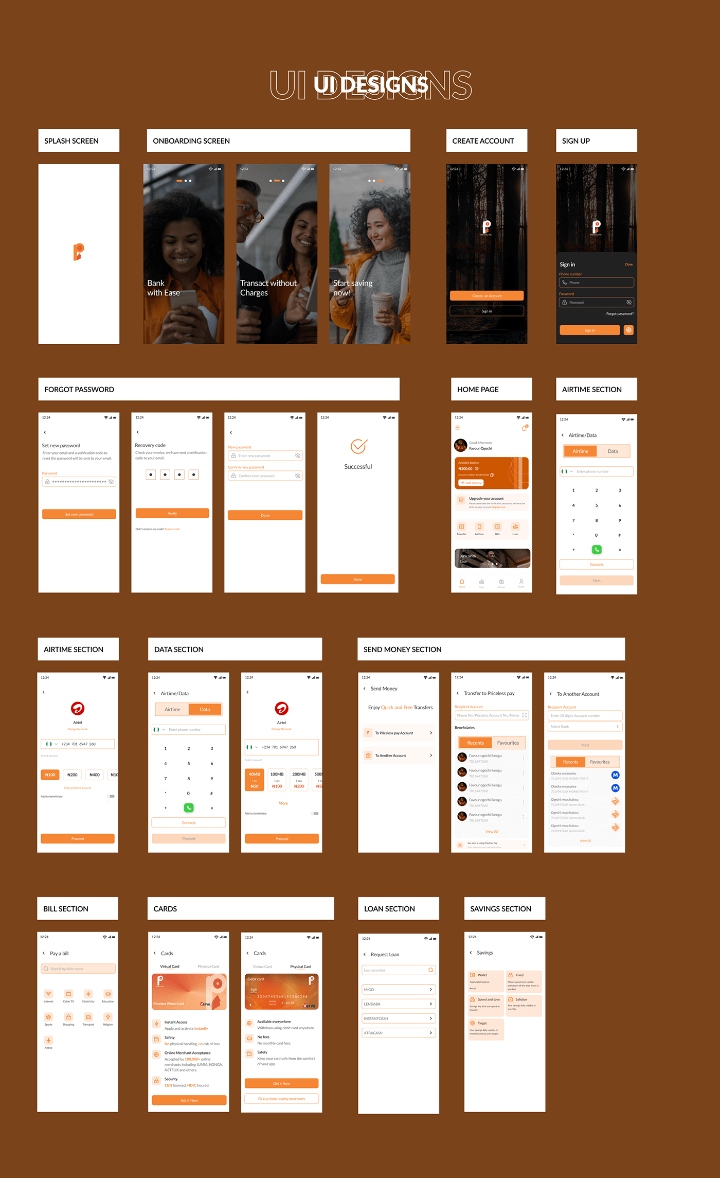 UI/UX ui design Figma app Mobile app ux/ui user experience user interface app design Case Study