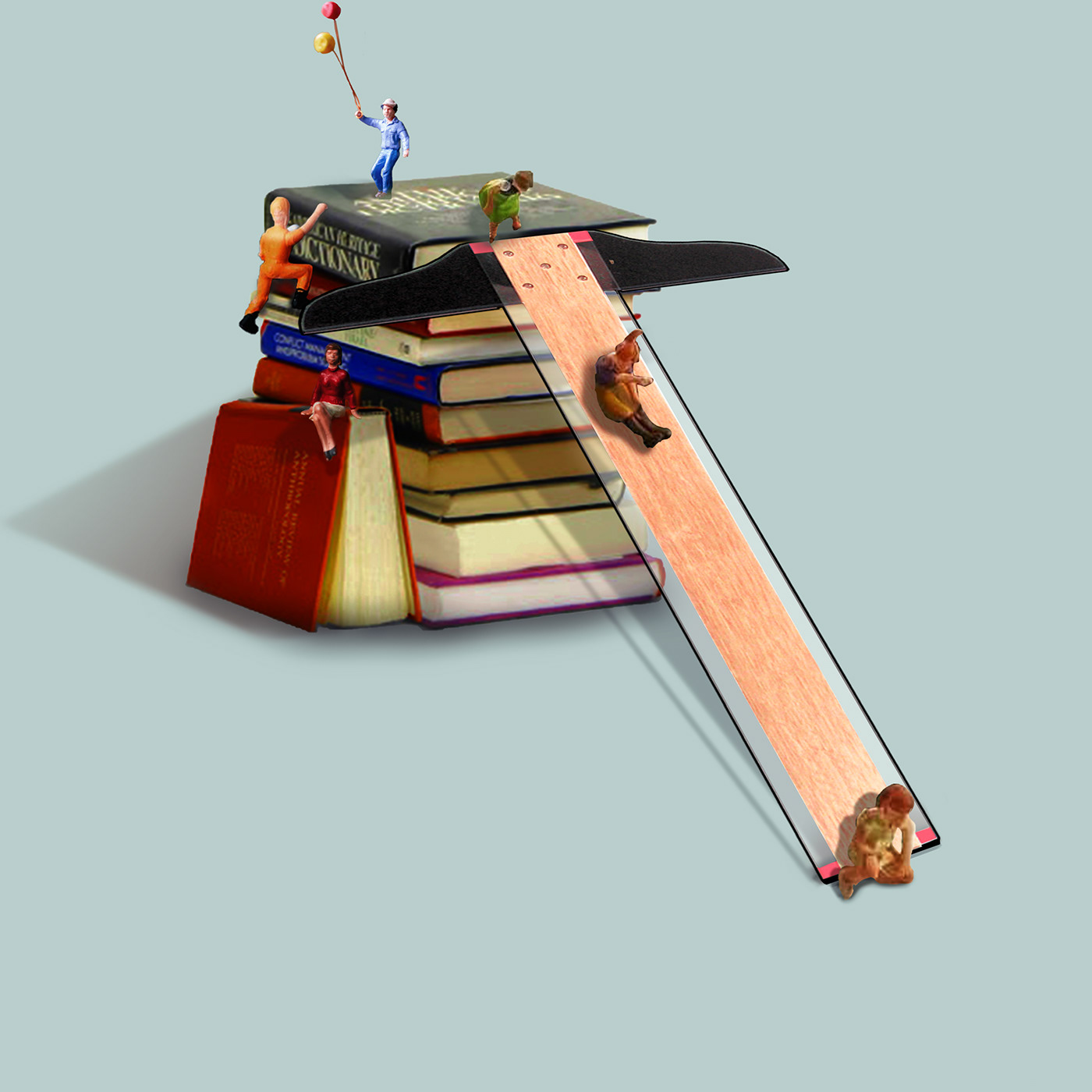 books Miniature ruler
