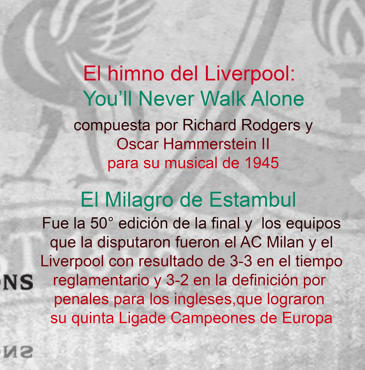 deporte infografia Futbol Linea Grafica diseño gráfico impresion Liverpool europa