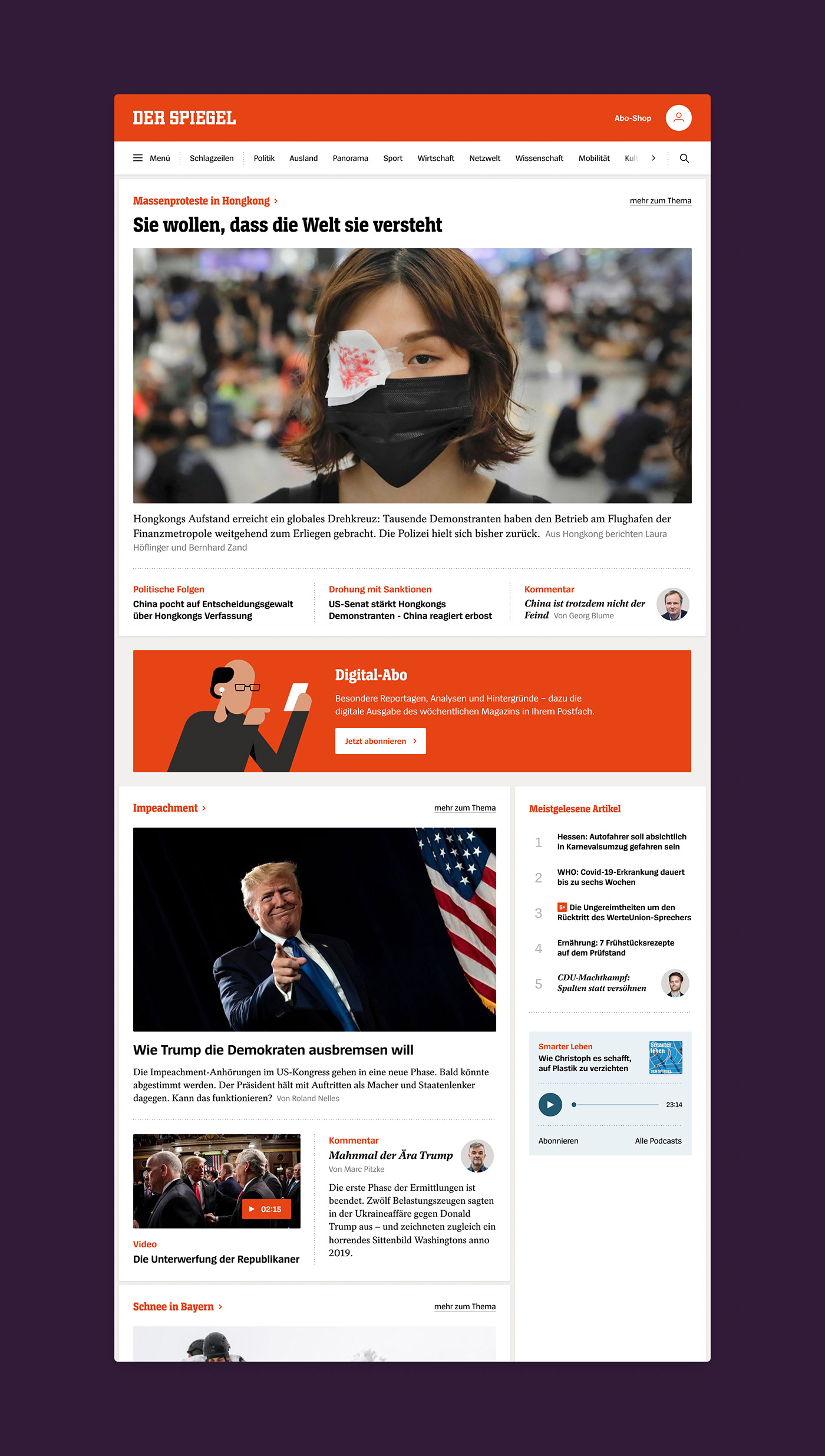 designsystem Digitalnews Interface interfacedesign journalism   madebymake news Spiegel uidesign Webdesign