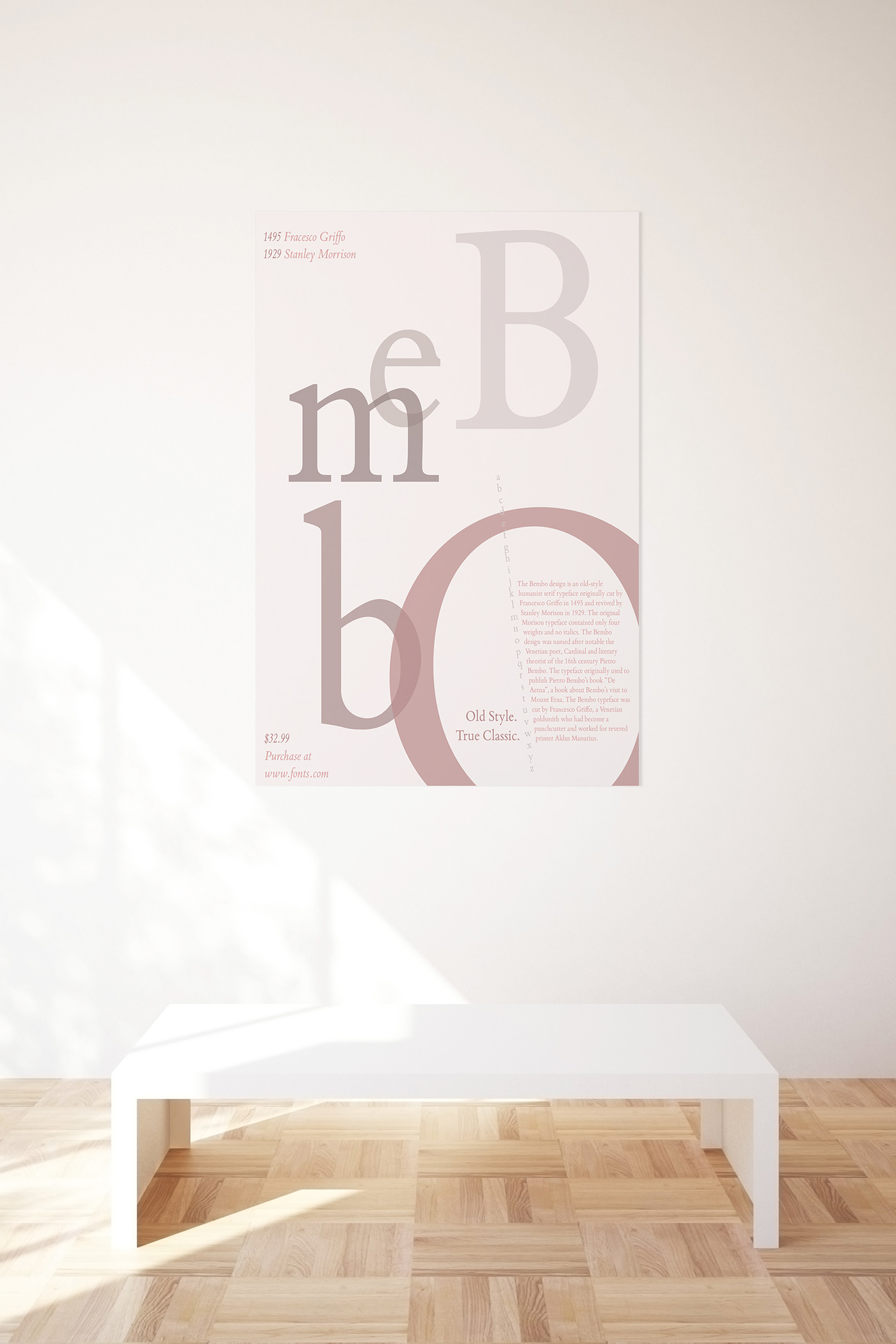 Bembo bembo book Bembo Book MT Pro design font graphic poster Typeface typography  