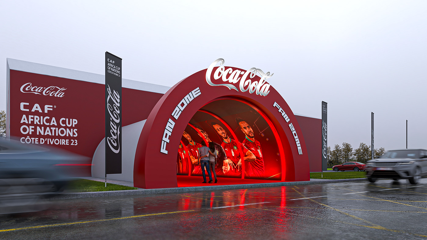 Coca Cola Exhibition  Stand Event festival
