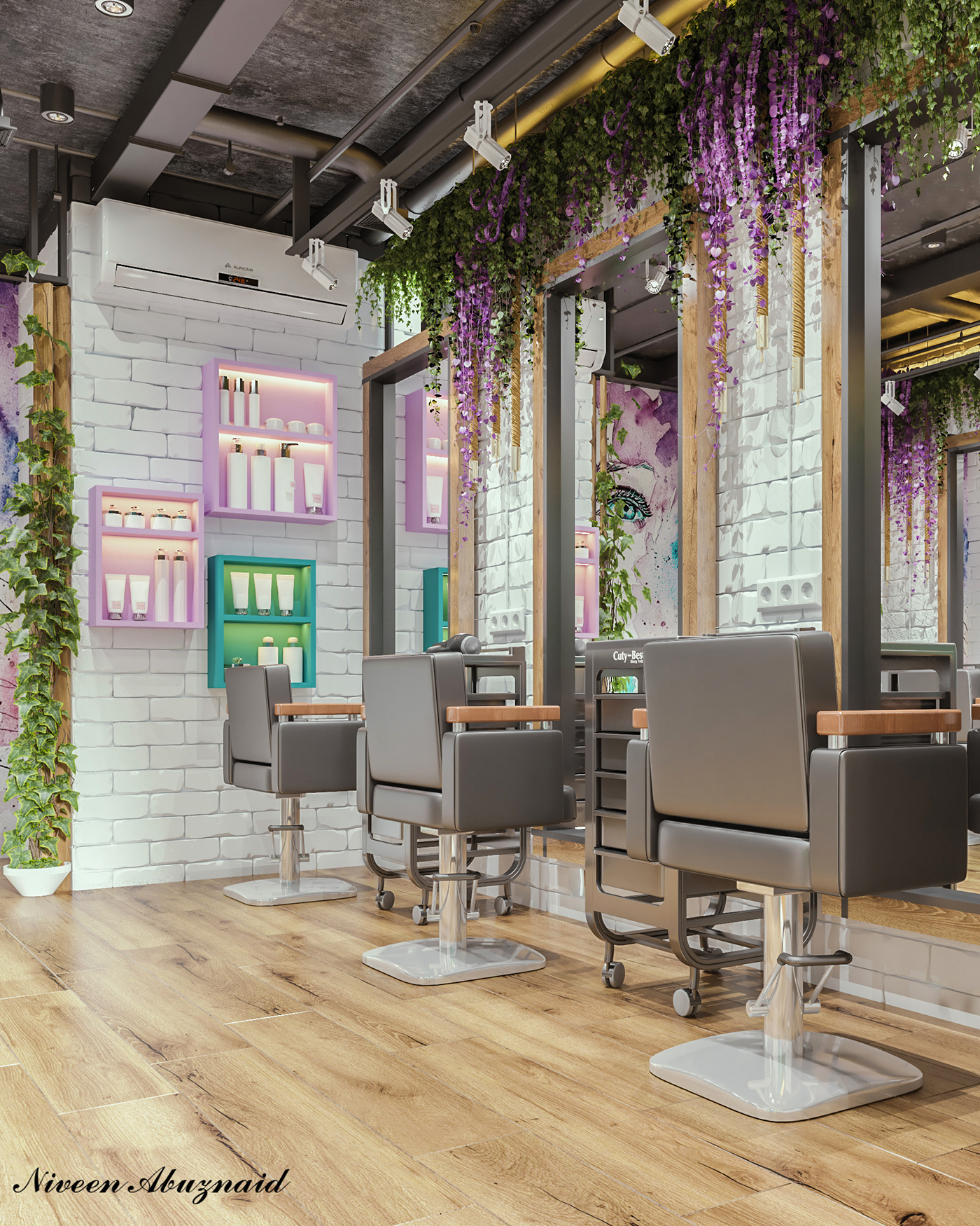  Beauty salon  on Behance