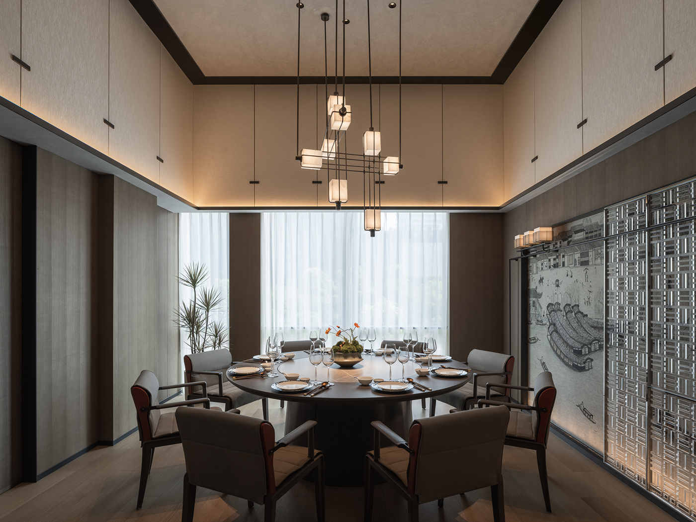 chinese restaurant Hangzhou interior design  InteriorPhotography Photography  restaurant s5 design studio TEN Tan xiao