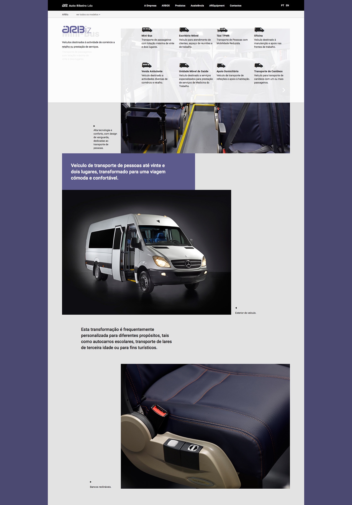 Website Ambulances Cars auto ribeiro Vehicle Transformation