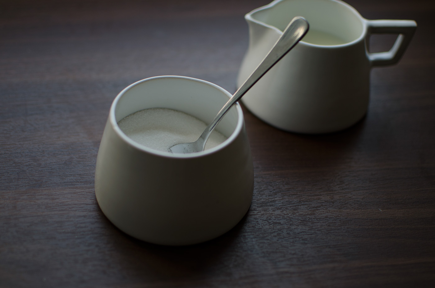 coffe time ceramic ceramics  hand made sugar-bowl milk jug small jug ceramics and wood