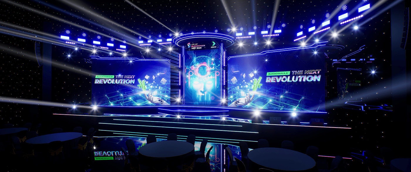 Stage STAGE DESIGN stage 3D Event Events Event Design SAN KHAU 3D sân khấu