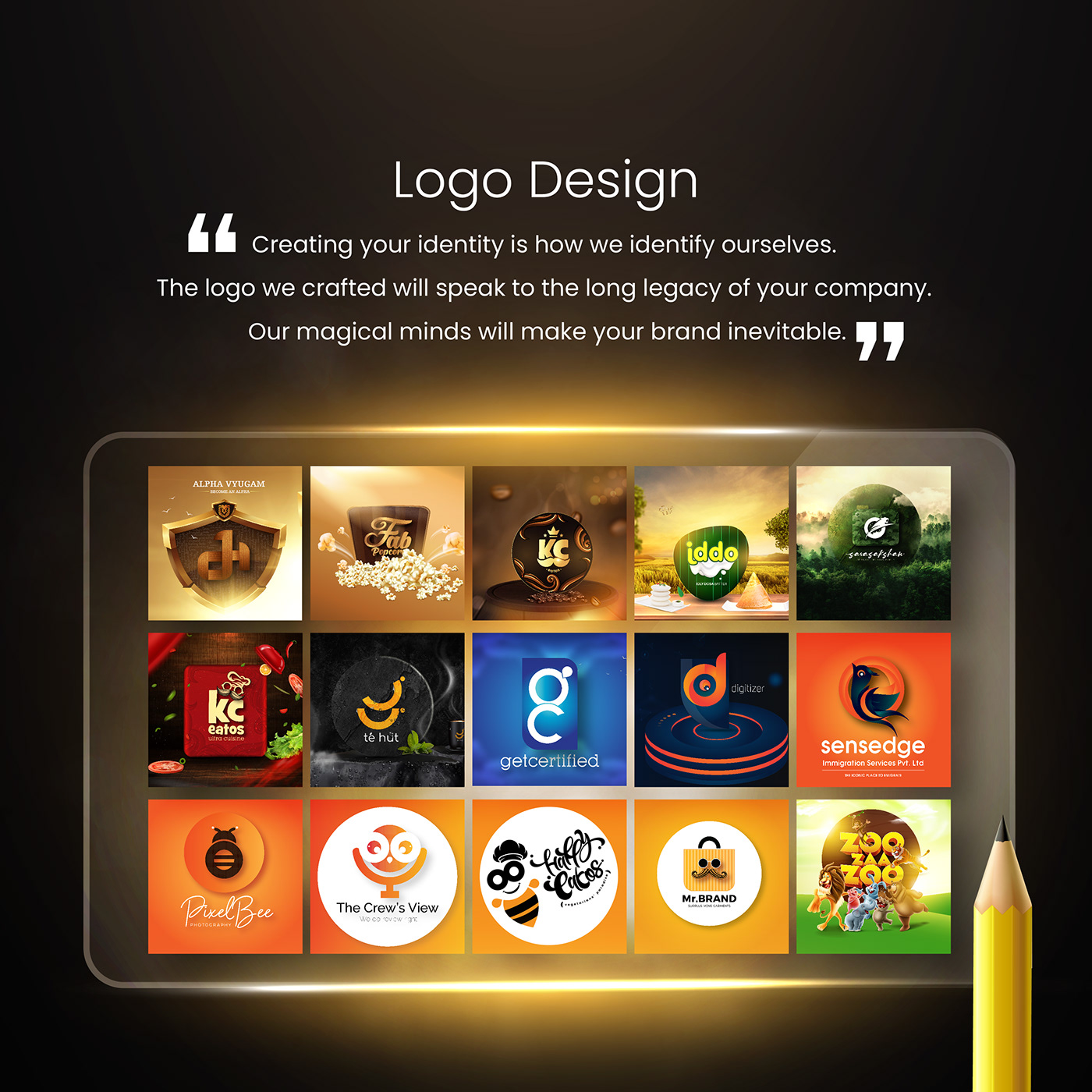 design brand identity Graphic Designer visual identity Logo Design branding  animation  motion graphics  brochure Social media post