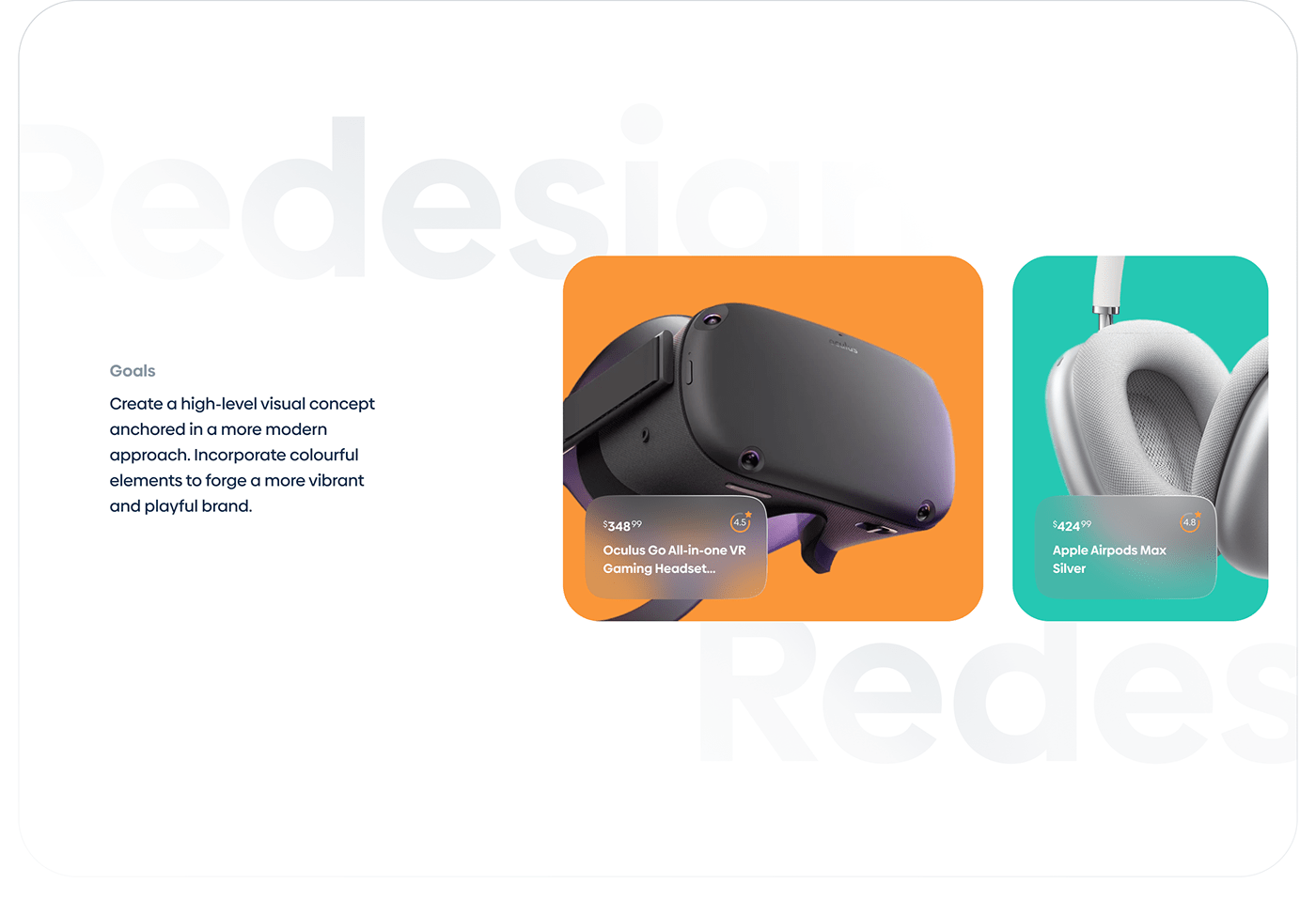 design branding  ui ux app design vr augmented reality concept design rebranding user experience Amazon