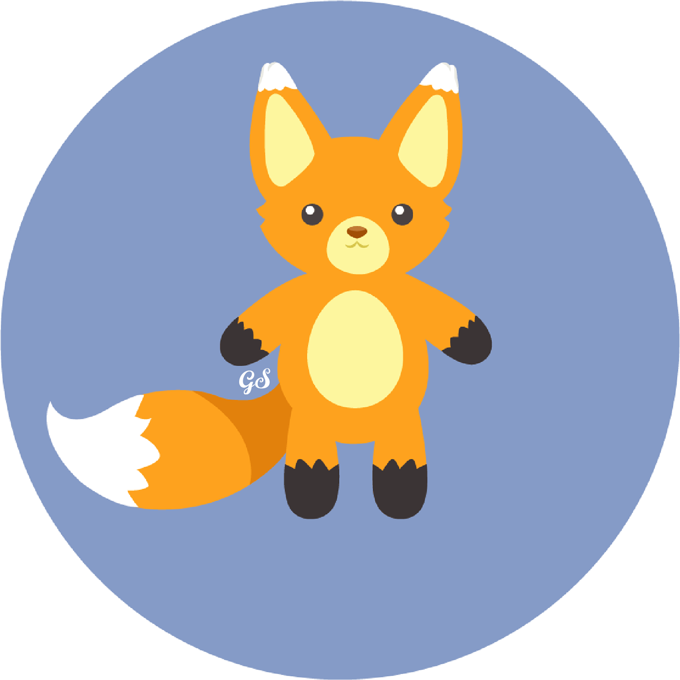 FOX plushie baby cute