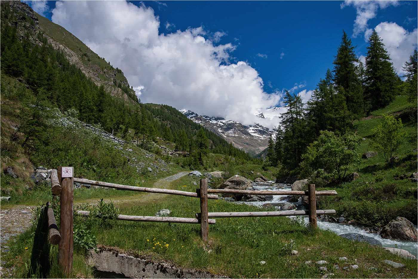 Val di Lys Val d'Aosta Italy