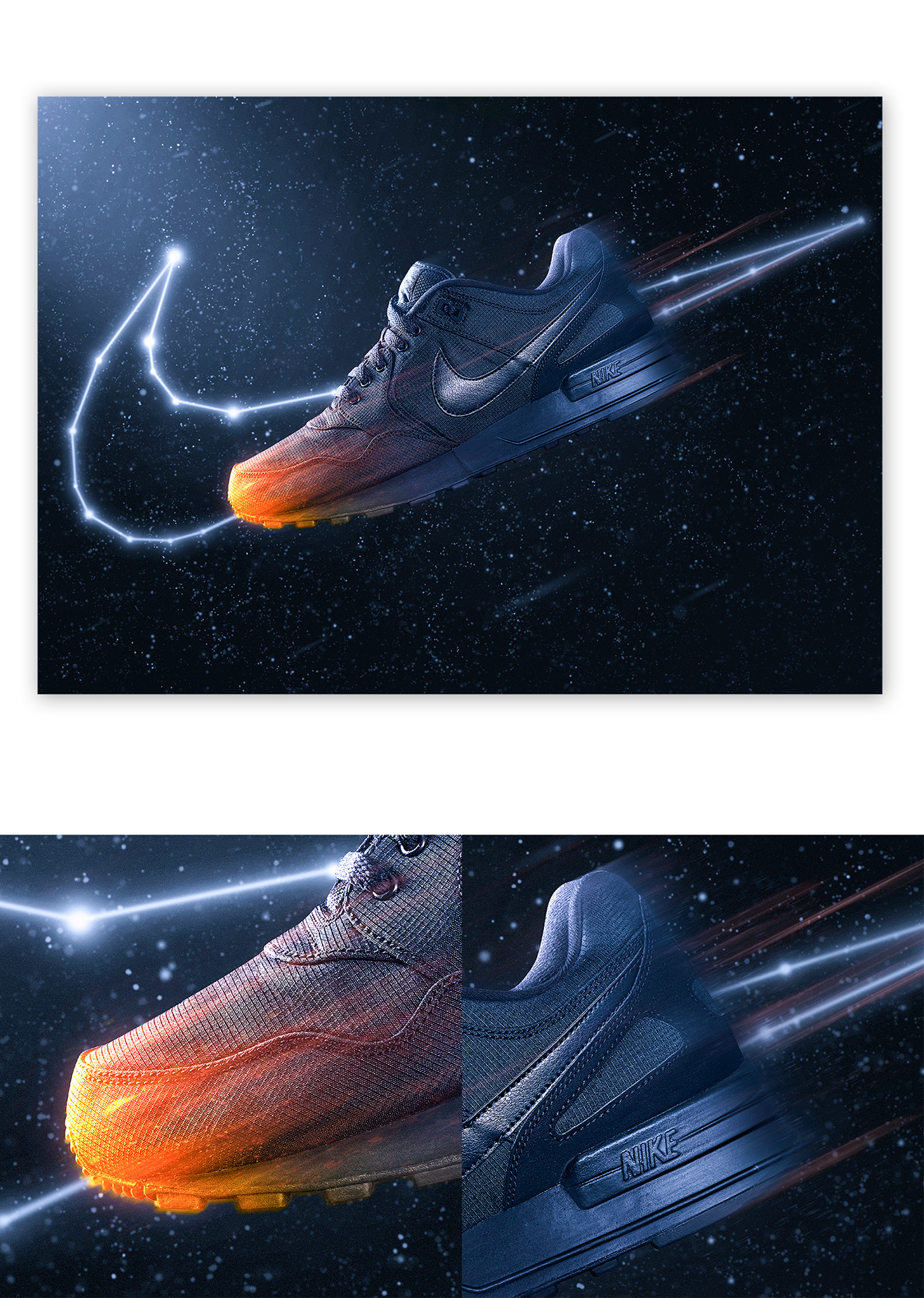 Nike Space  advertisements shoe adamdoyle design adobeawards wit waterford Institute of Technology