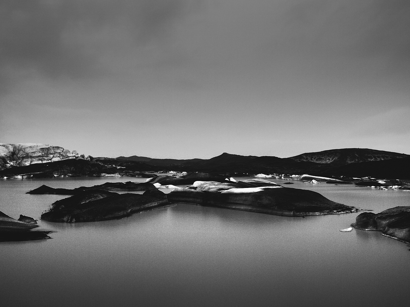 iceland Landscape black and white Massimo Colonna seascape Post Production reportage road trip Travel monochrome