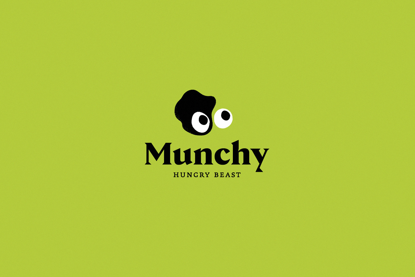 ArtDirection visualidentity graphicdesign design Logotype munchy Hungry