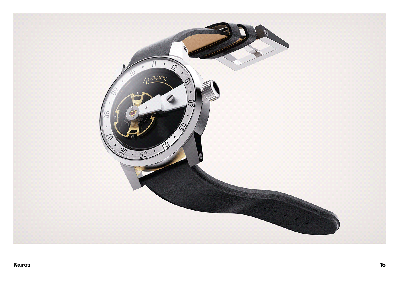 watch design product design  industrial design  concept rendering horology cad Solidworks keyshot