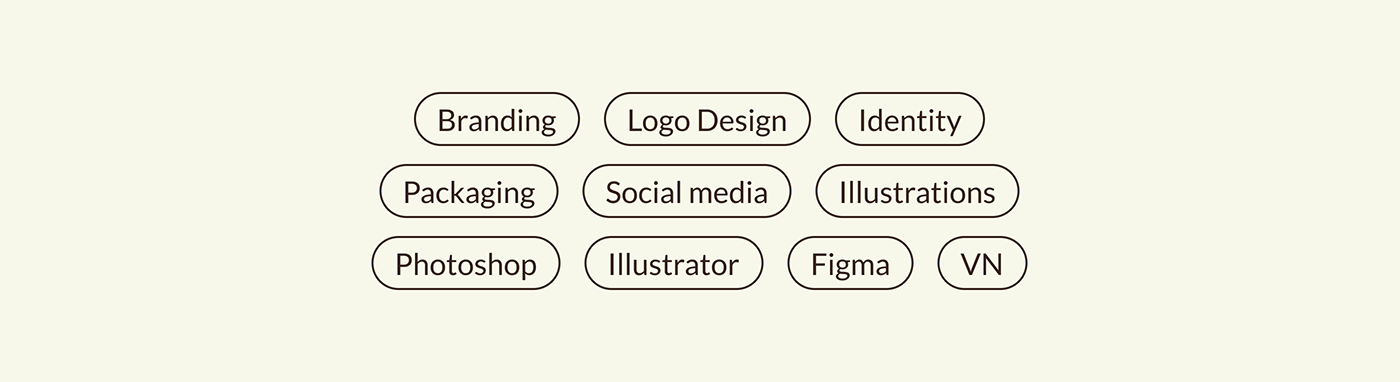 brand identity Logo Design Social media post adobe illustrator ILLUSTRATION  Packaging branding  Figma Video Editing VN