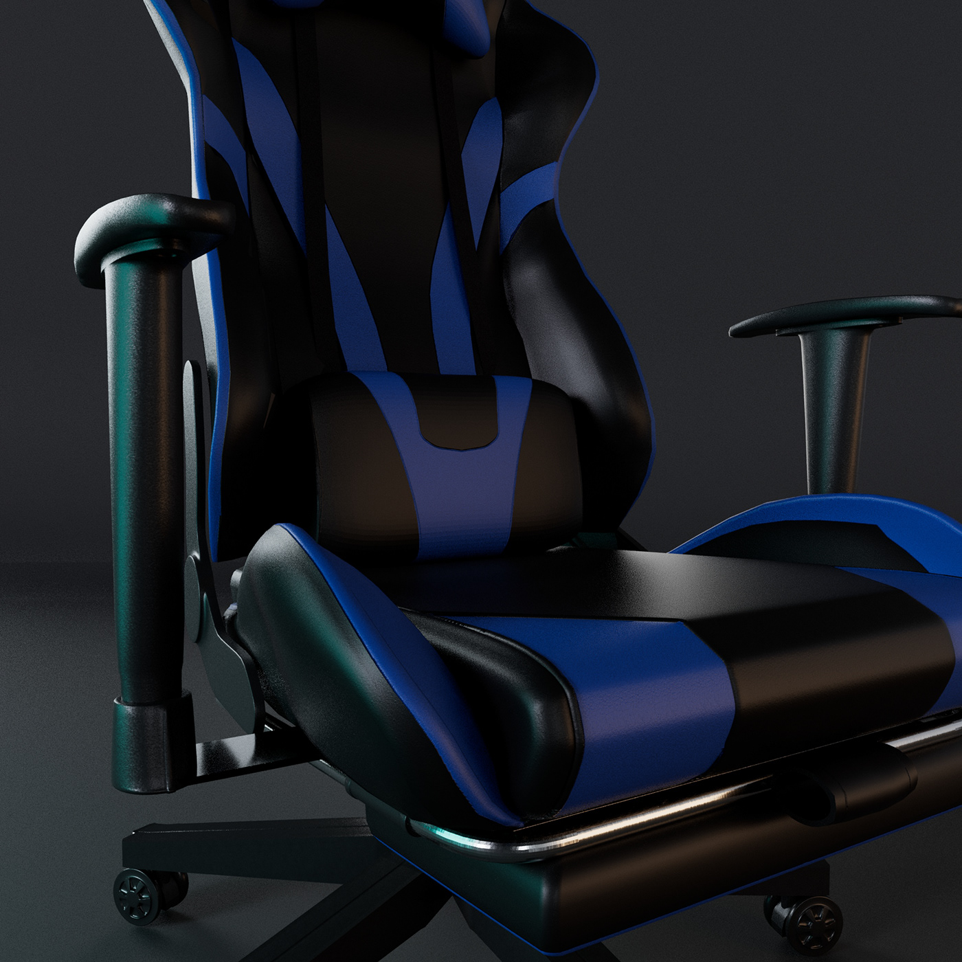 3D Render interior design  modern 3dmodeling 3dart CGI Maya modeling gamingchair