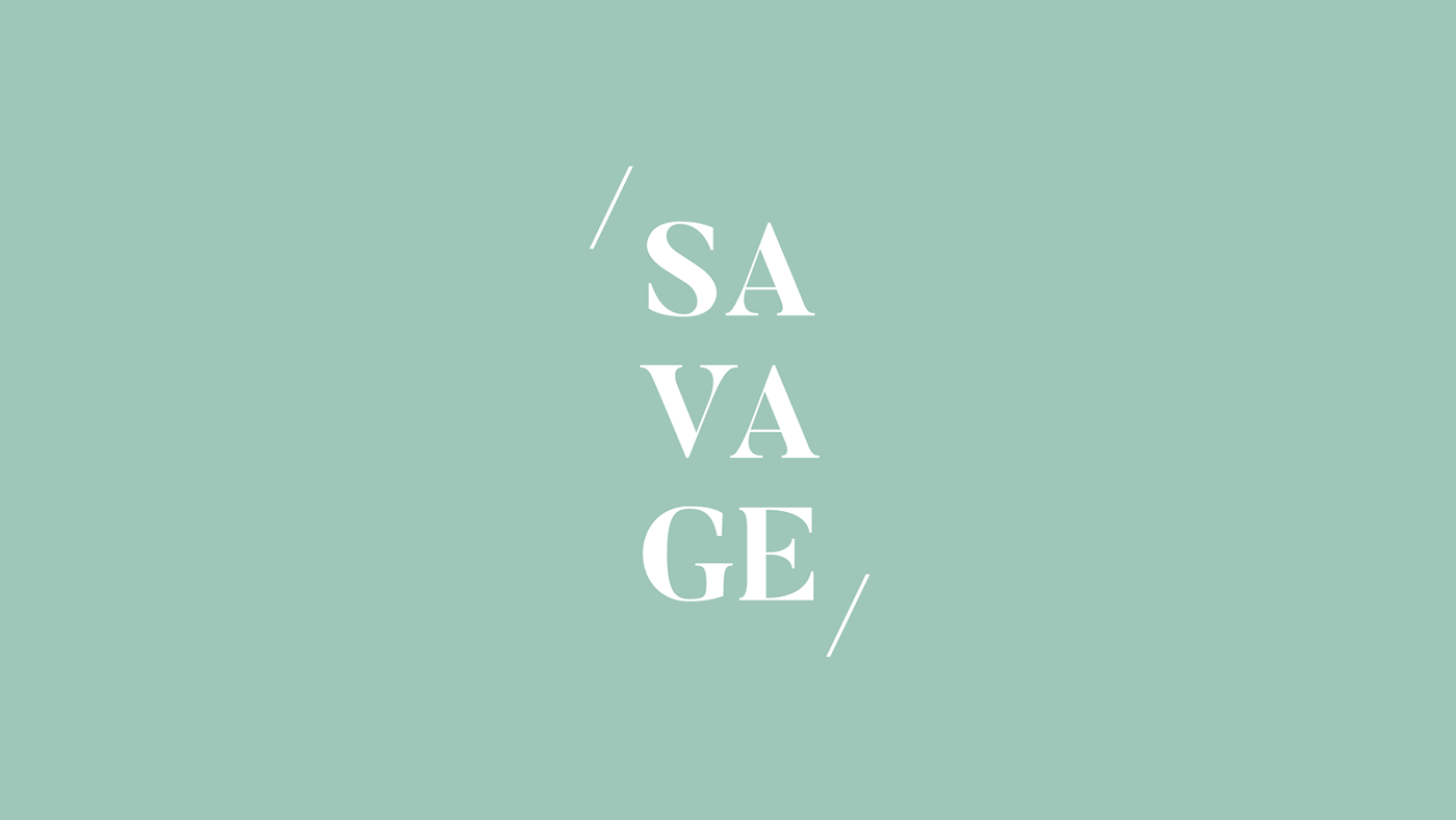 savage #brand #moda #Femenina #Jerez #Branding #Design #cristiangarcia