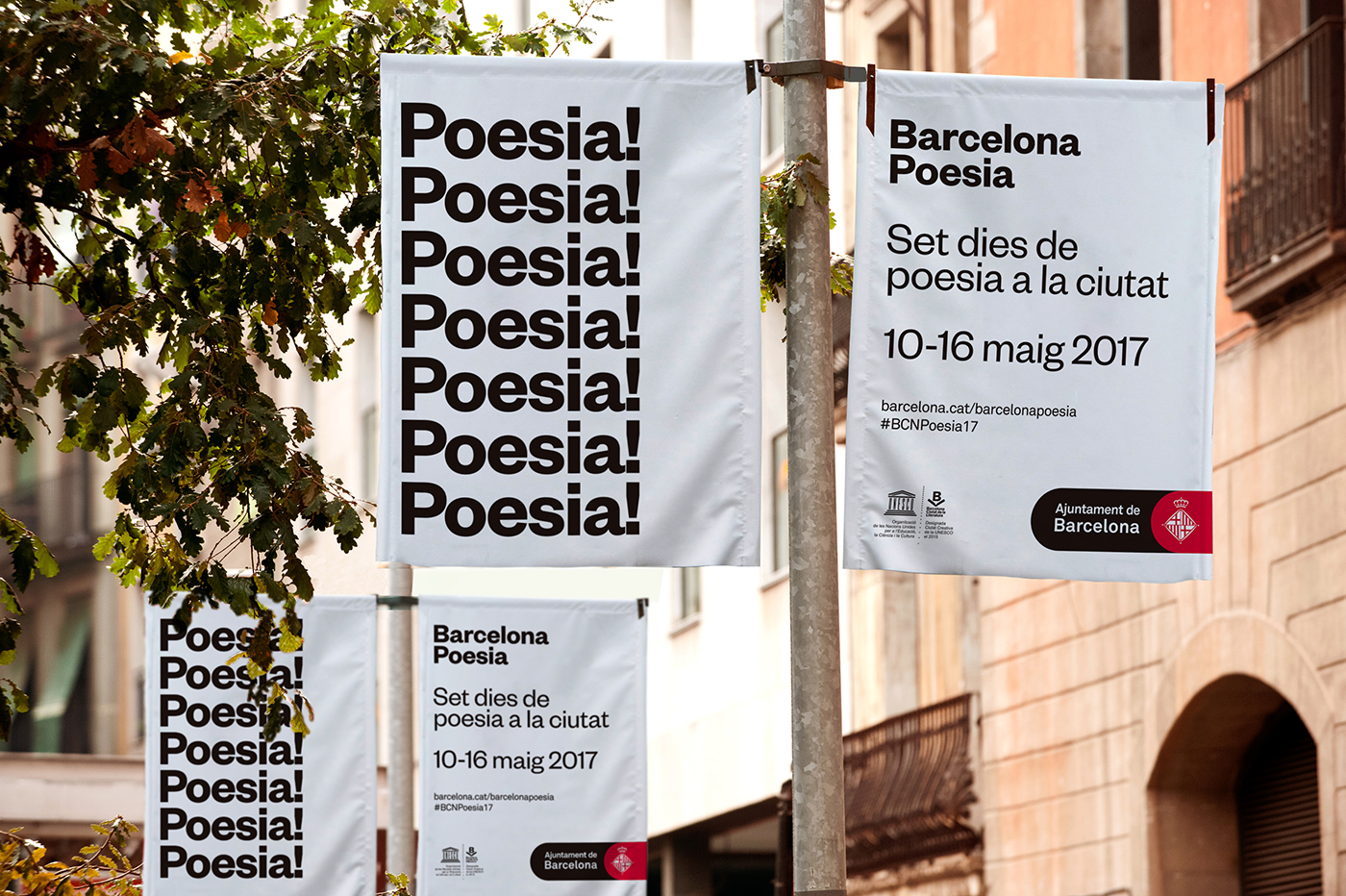 identity Poetry  barcelona Quim Pintó Montse Fabregat Minimalism typography   black & white poster