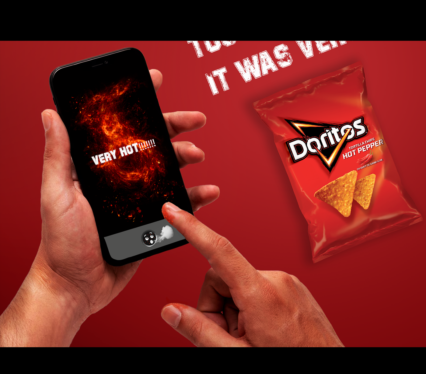 doritos chips Advertising  Social media post visualization creative ads manipulation Socialmedia design marketing  