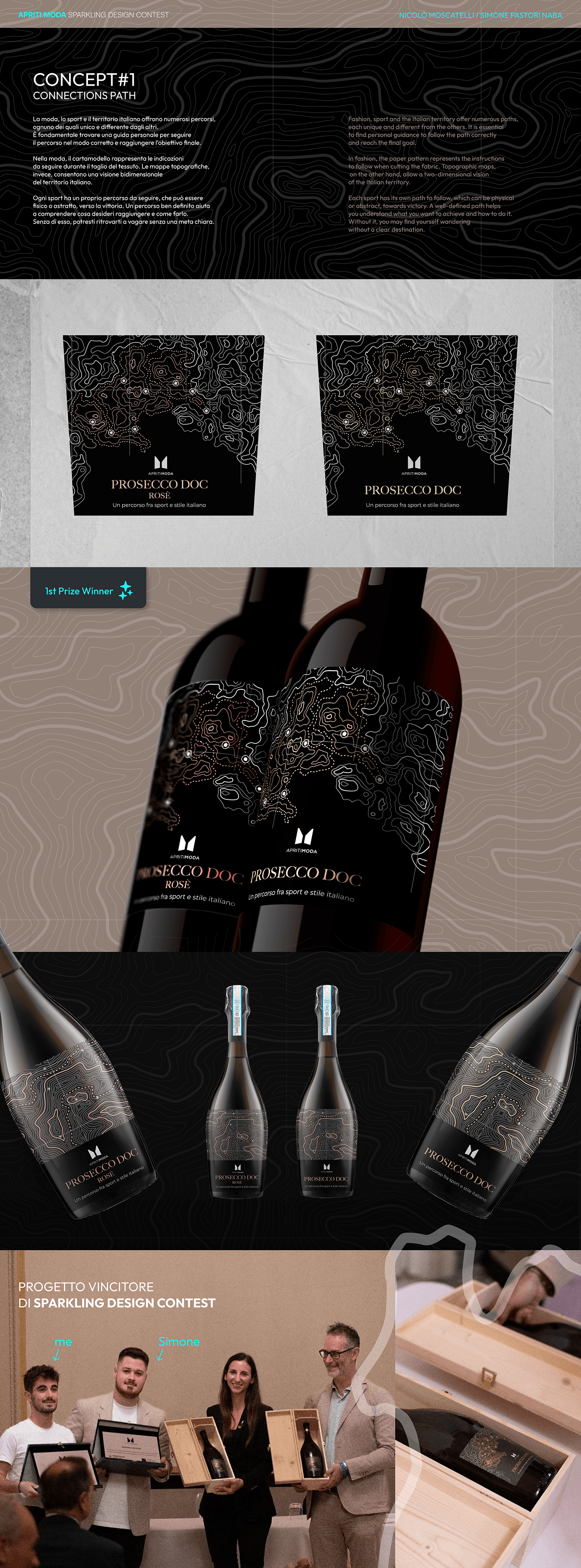label design Packaging design brand identity adobe illustrator ILLUSTRATION  wine label Prosecco photoshop contest