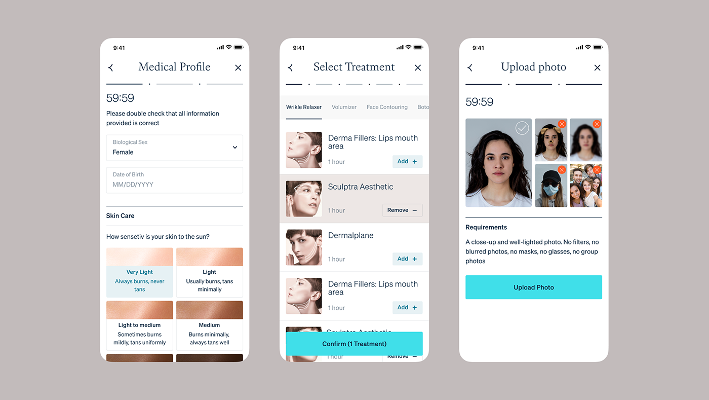 app design product skincare Startup ui design UI/UX UX design Website