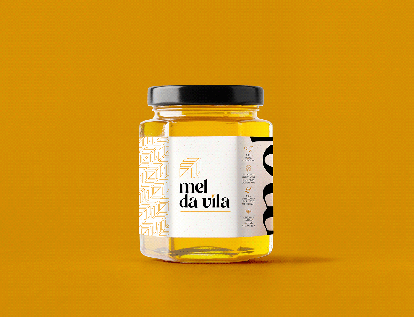 honey bee honey logo bee yellow identity Logo Design visual identity designer