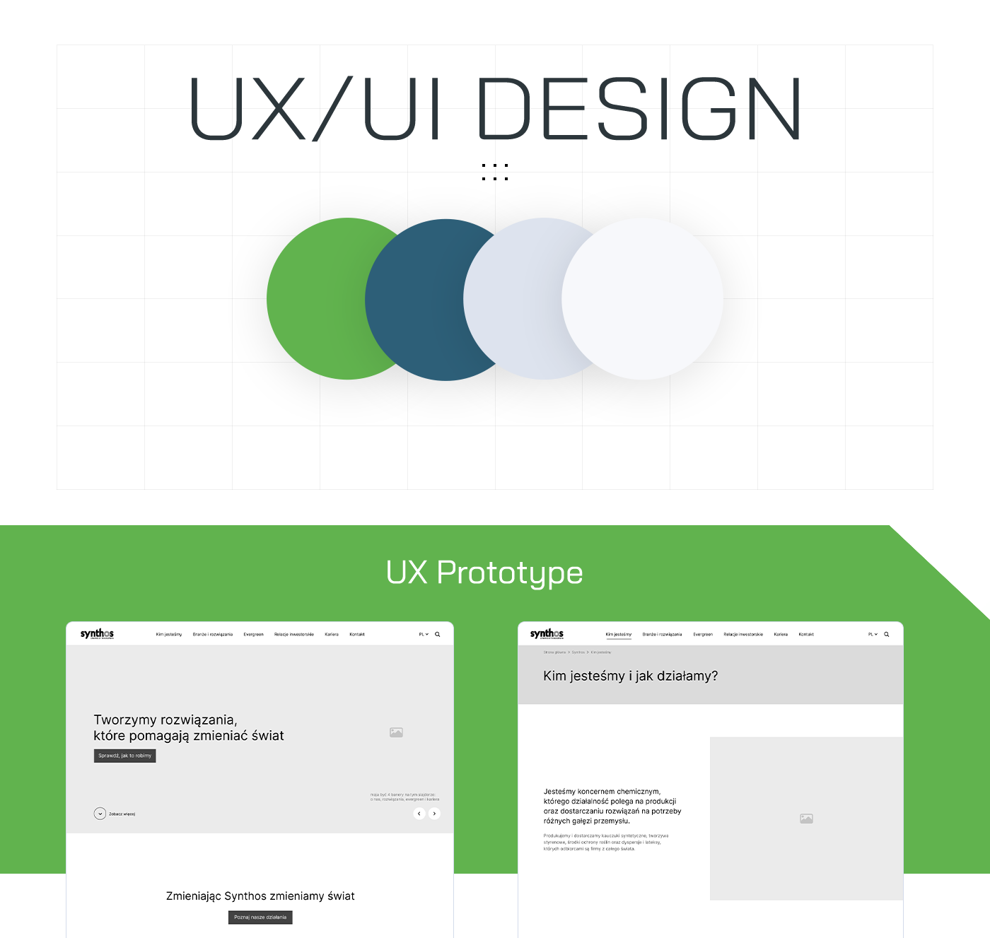Chemical company design modern plastics rubbers UI ux Web Webdesign