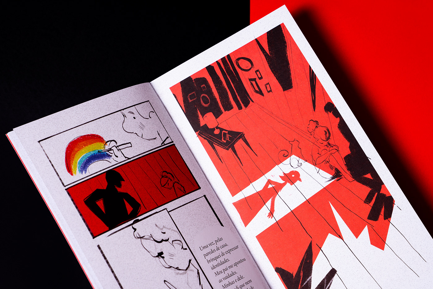 Character design  Comic Book editorial hq ilustration LGBTQ literature Livro