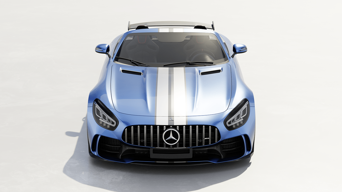 3D AMG automotive   car car design CGI mercedes Render roadster Vehicle