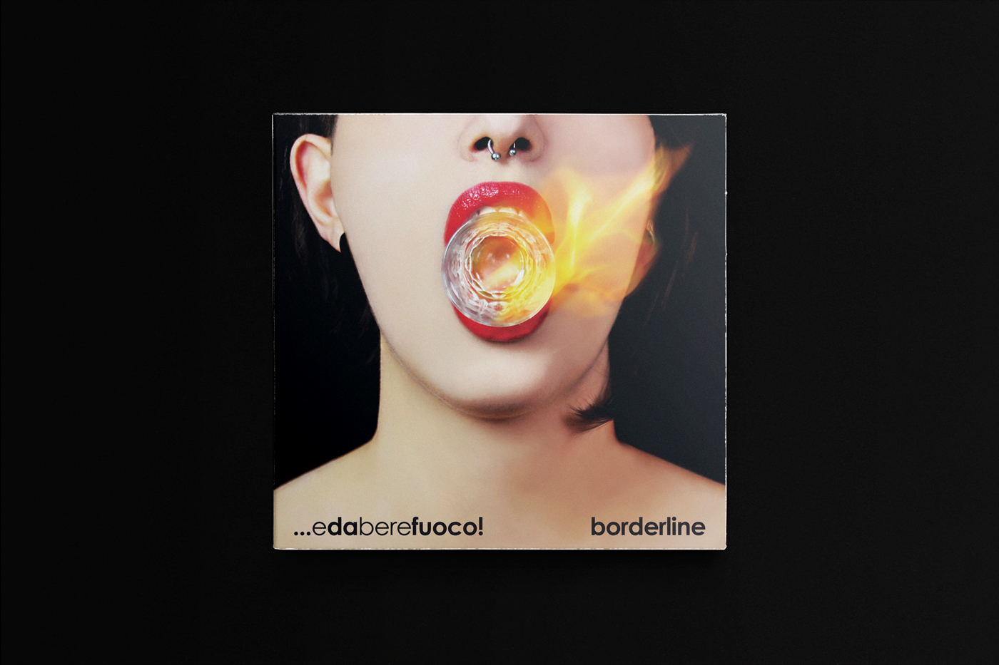 rock cover artwork fire sex alcohol music bottle ad inspire