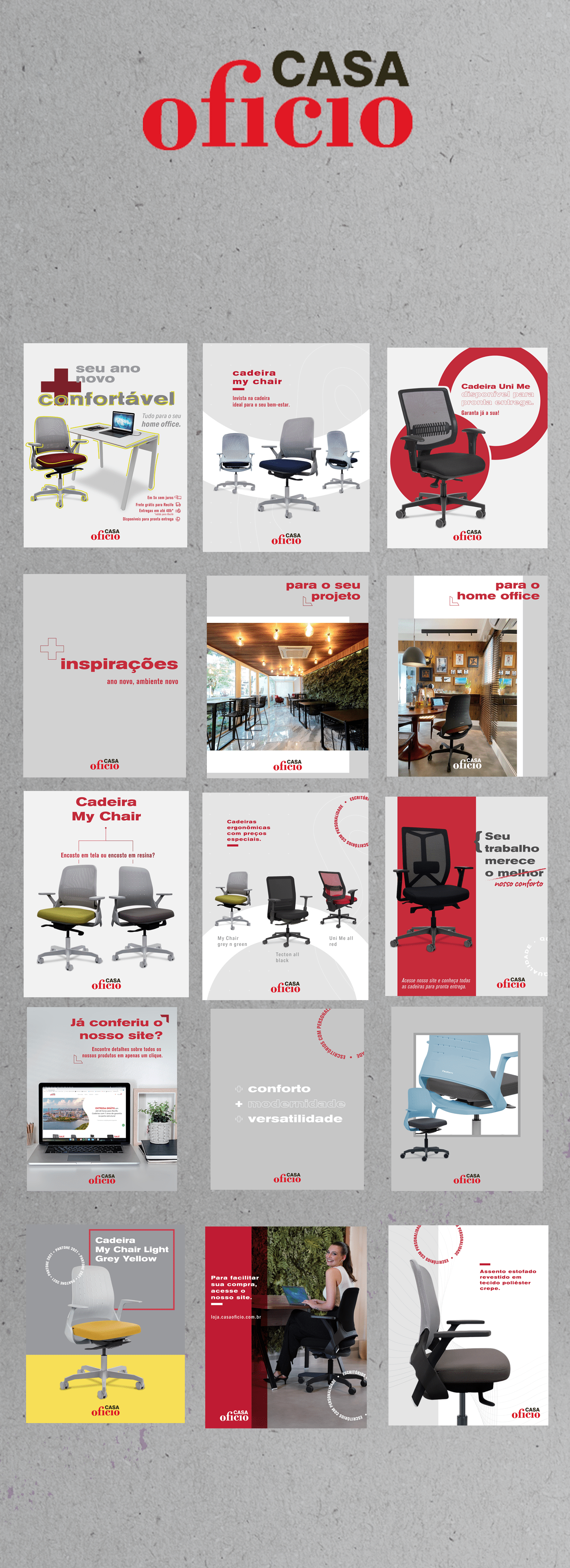 advogados arquitetos Cadeiras conforto escritorio home office publicidade Redação social media vendas