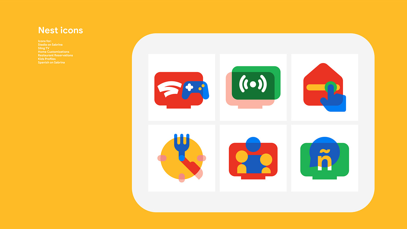 brand branding  google Icon ILLUSTRATION  ilustracion marca Playful system Iconos